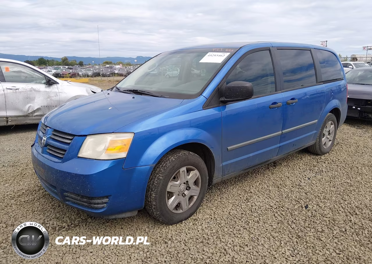 2008 Dodge Grand Caravan Se VIN:2D8HN44H48R724627 - 2