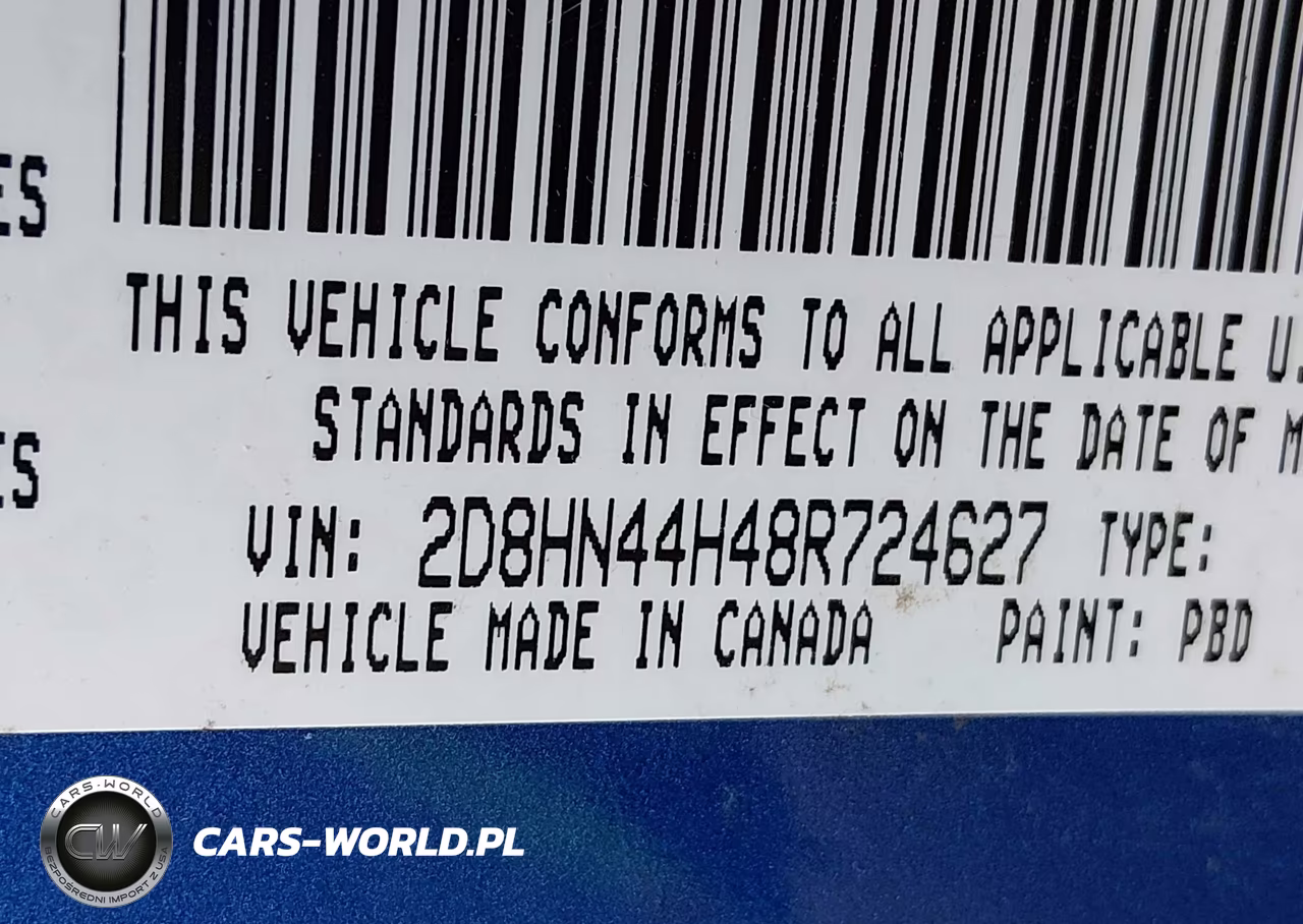 2008 Dodge Grand Caravan Se VIN:2D8HN44H48R724627 - 9