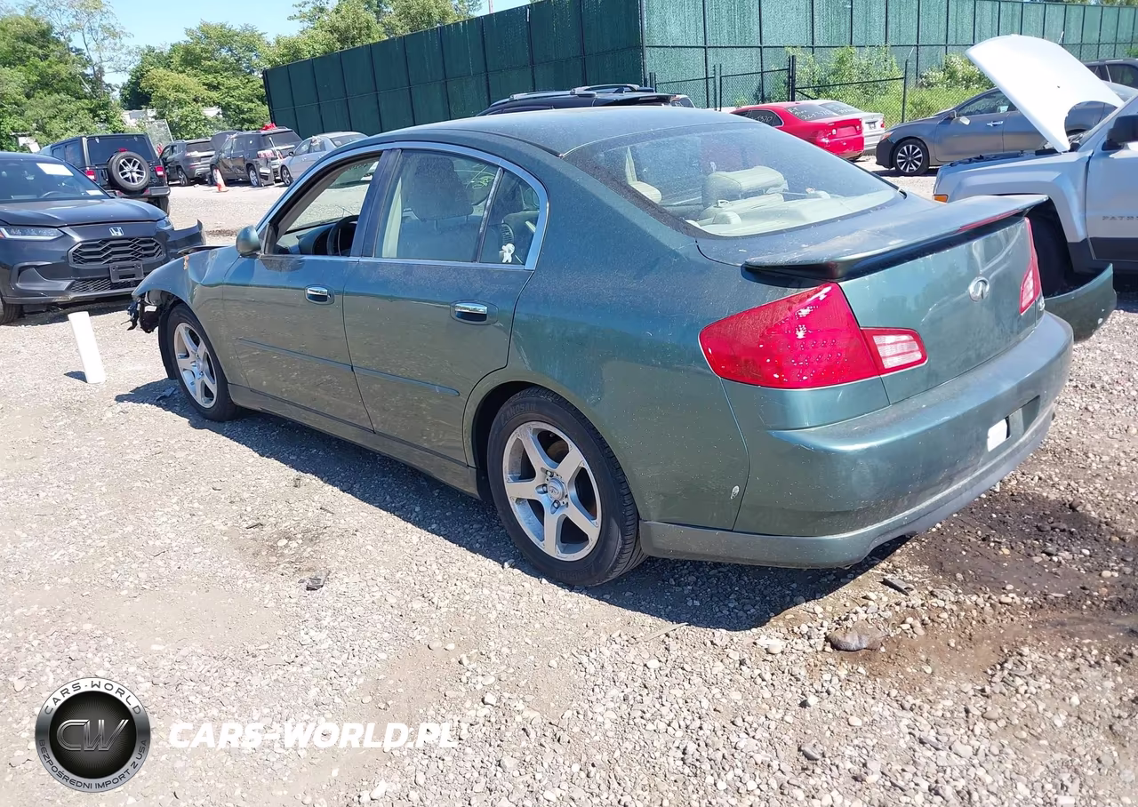 2003 Infiniti G35 Luxury Leather VIN:JNKCV51E83M312956 - 3