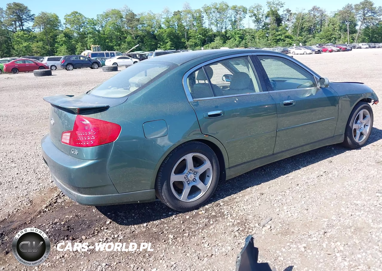 2003 Infiniti G35 Luxury Leather VIN:JNKCV51E83M312956 - 4