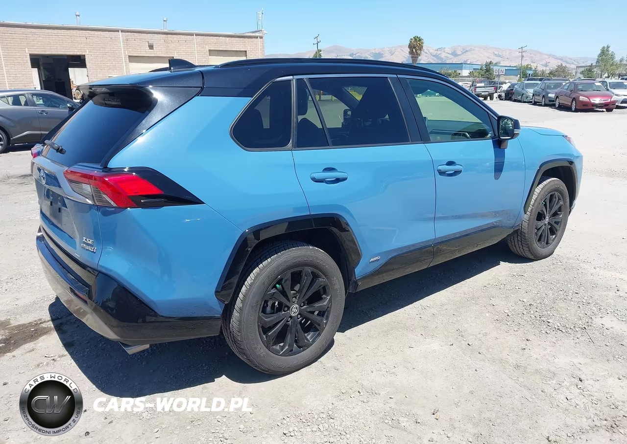 2022 Toyota Rav4 Hybrid Xse VIN:JTME6RFV7NJ015799 - 4