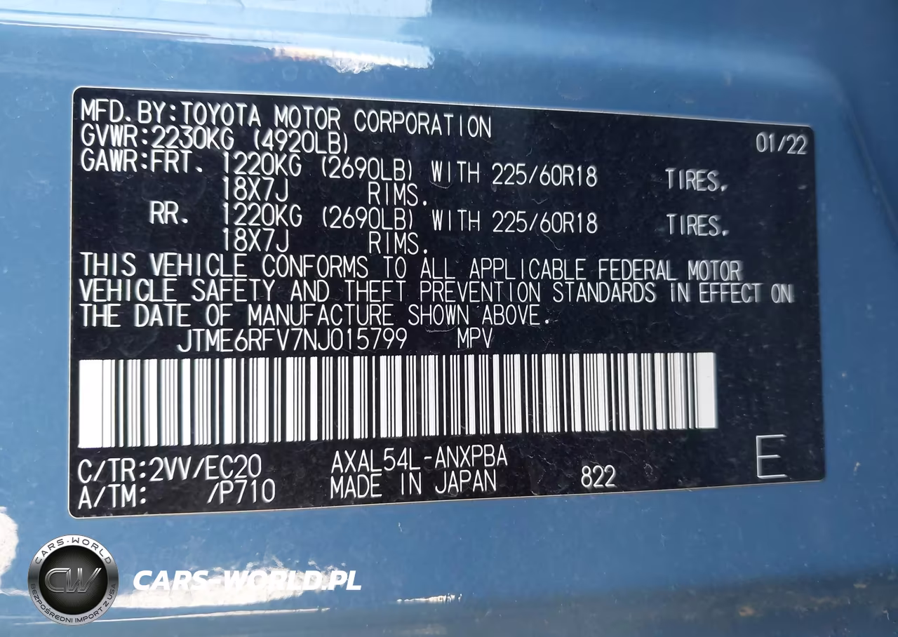 2022 Toyota Rav4 Hybrid Xse VIN:JTME6RFV7NJ015799 - 9