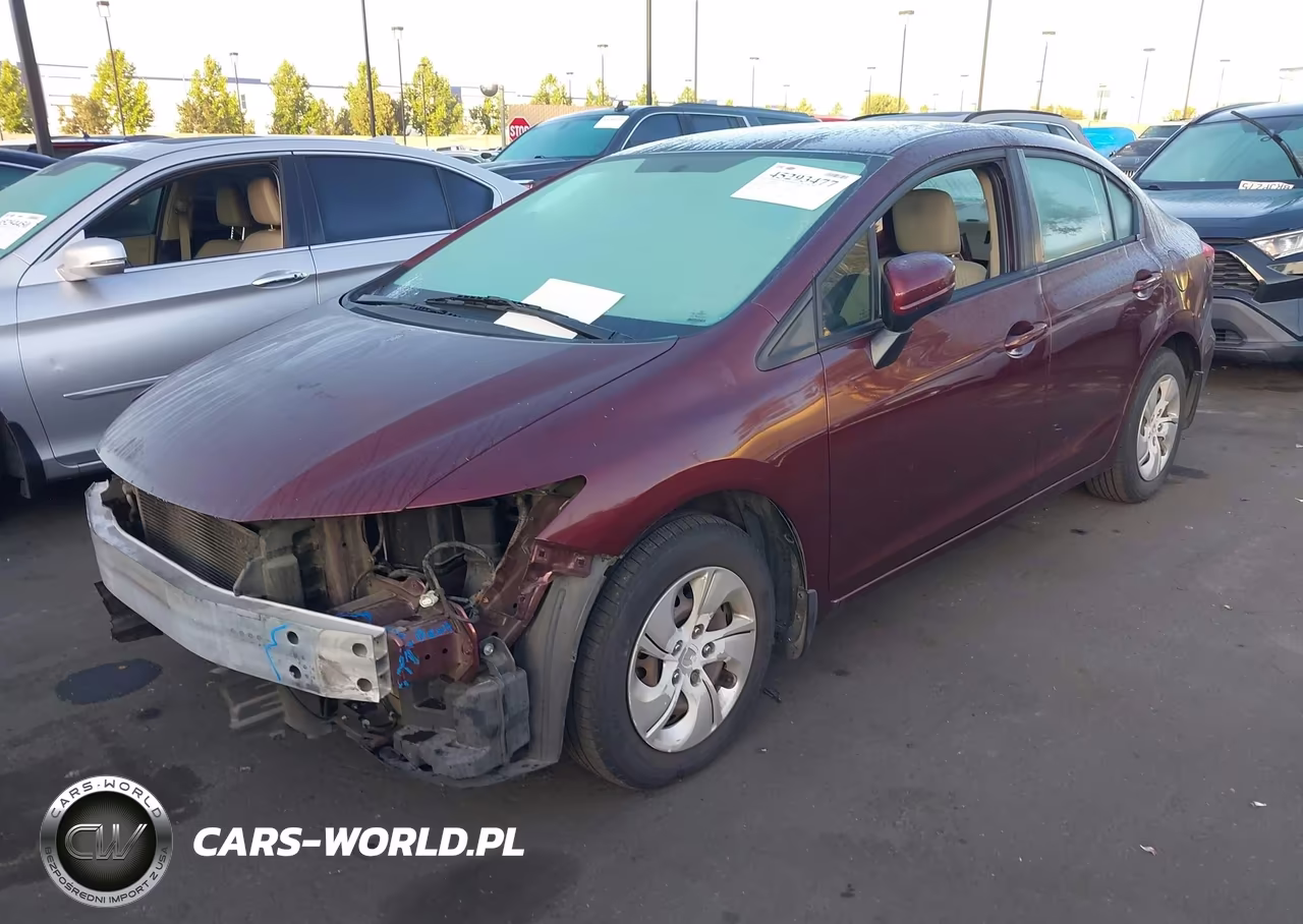 2015 Honda Civic Lx VIN:19XFB2F58FE226953 - 2