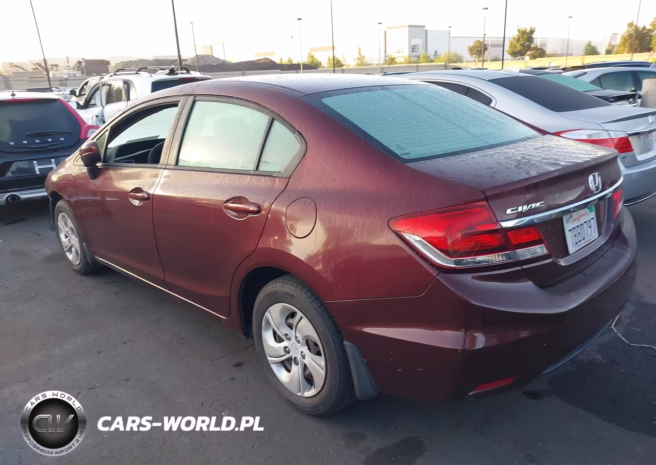 2015 Honda Civic Lx VIN:19XFB2F58FE226953 - 3