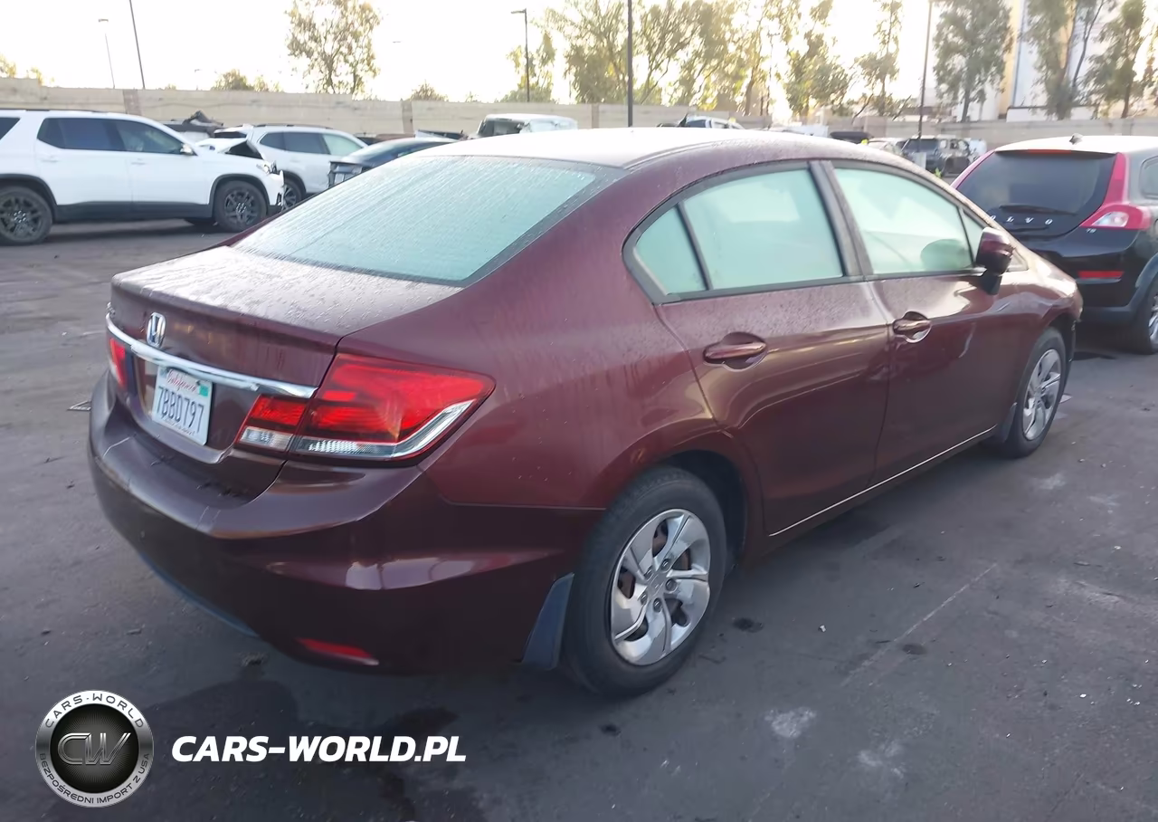 2015 Honda Civic Lx VIN:19XFB2F58FE226953 - 4