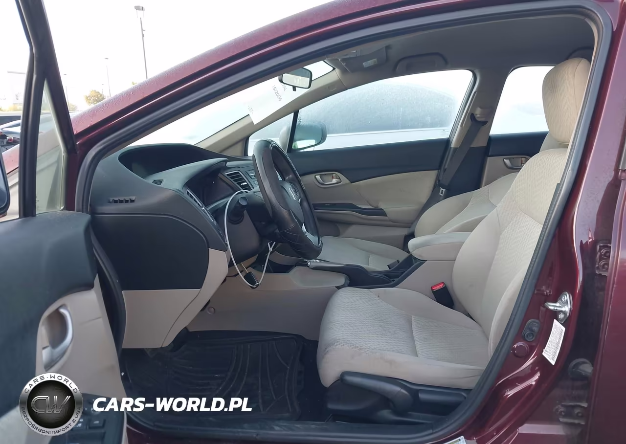 2015 Honda Civic Lx VIN:19XFB2F58FE226953 - 5