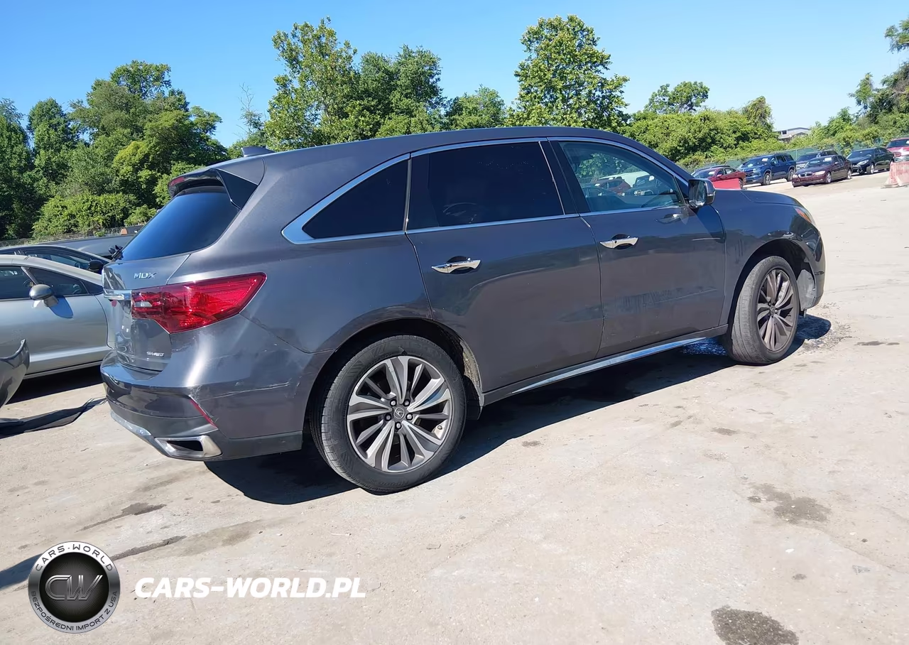2018 Acura Mdx Technology Package Acurawatch Plus Pkg VIN:5J8YD4H57JL000755 - 4