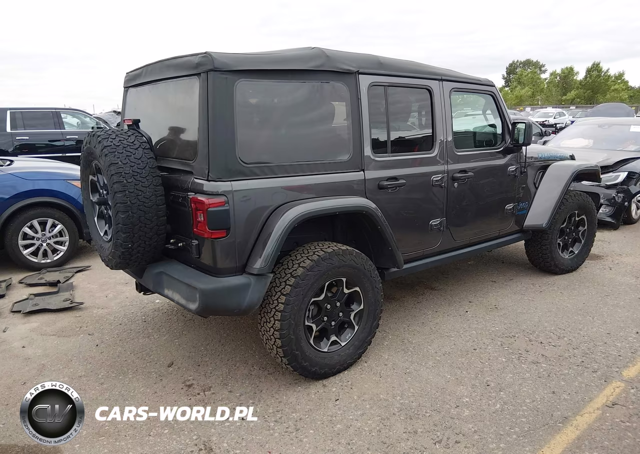 2021 Jeep Wrangler 4Xe Unlimited Rubicon 4X4 VIN:1C4JJXR60MW758506 - 4