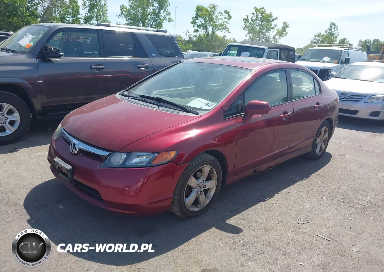 2008 Honda Civic Ex-L VIN:2HGFA16978H532874 - 2