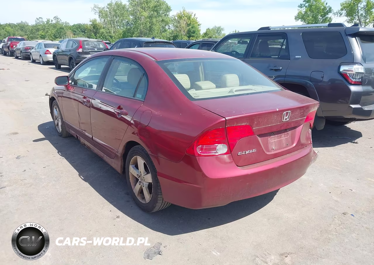2008 Honda Civic Ex-L VIN:2HGFA16978H532874 - 3