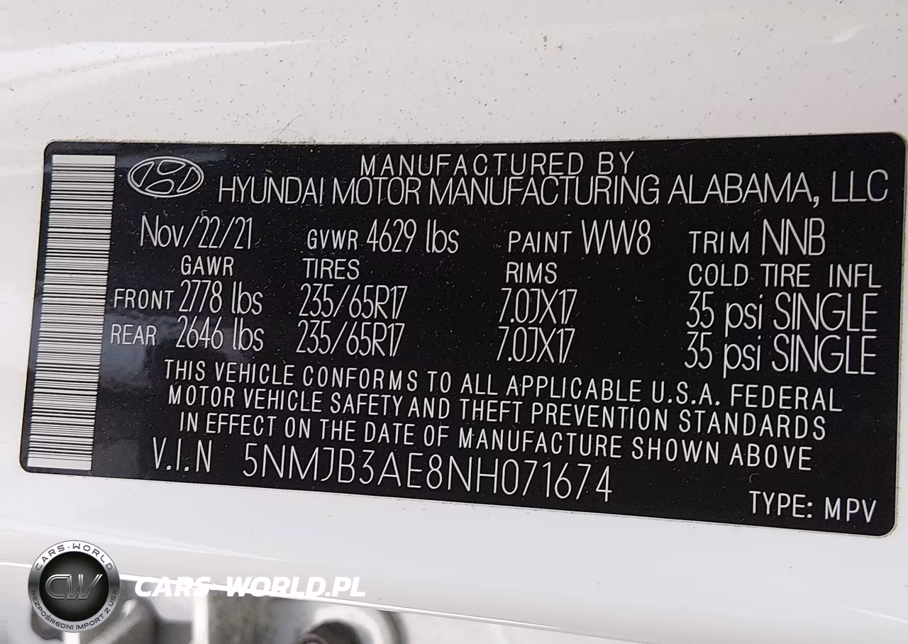 2022 Hyundai Tucson Sel VIN:5NMJB3AE8NH071674 - 9