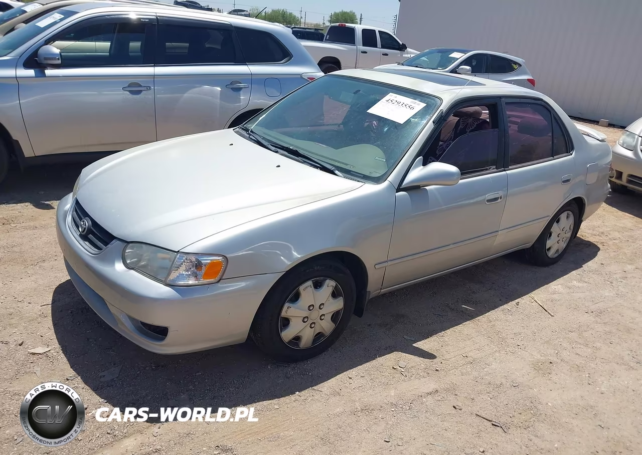 2002 Toyota Corolla Le VIN:2T1BR12E22C563539 - 2