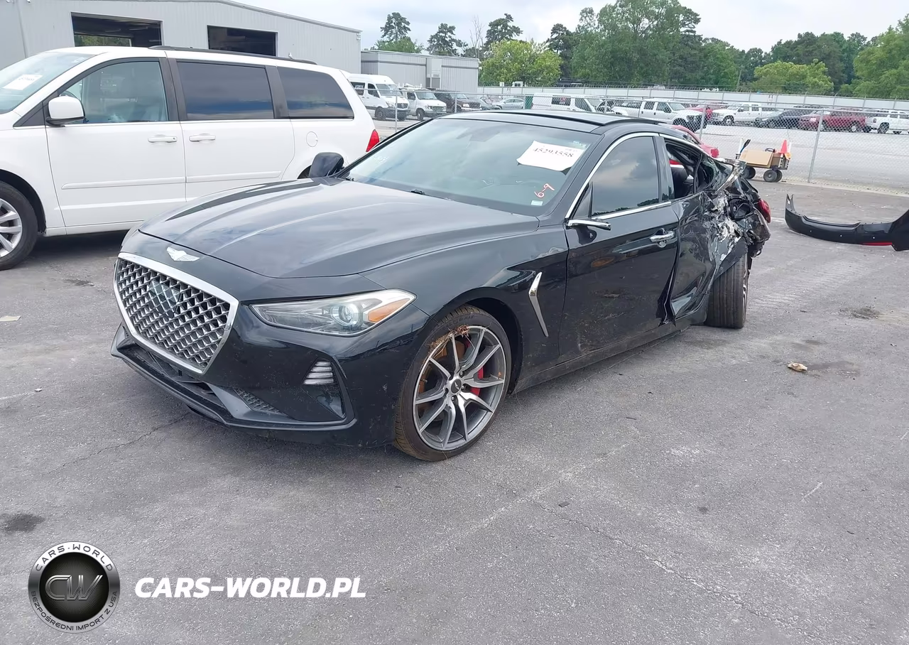 2019 Genesis G70 VIN:KMTG74LE3KU037596 - 2