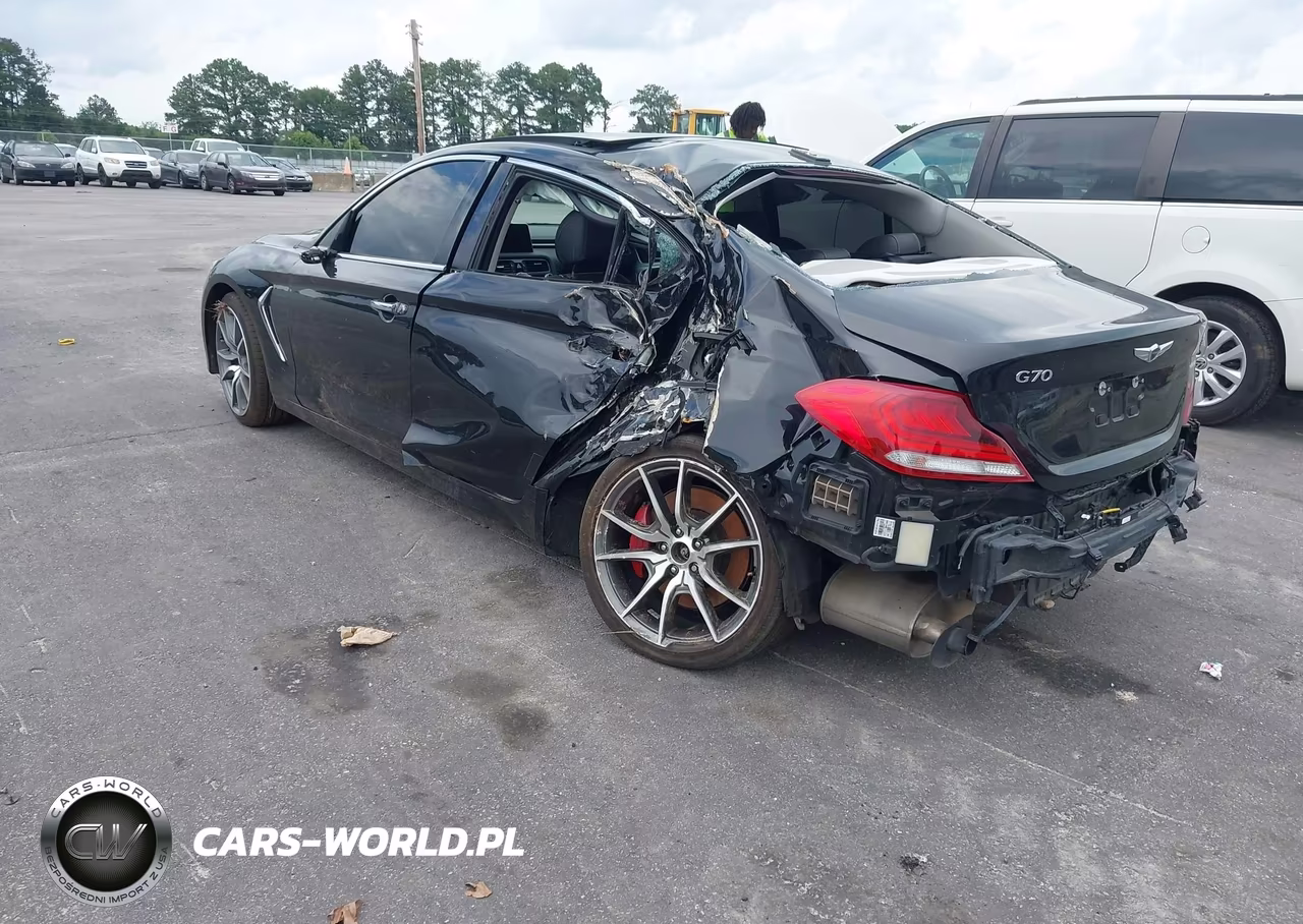 2019 Genesis G70 VIN:KMTG74LE3KU037596 - 3