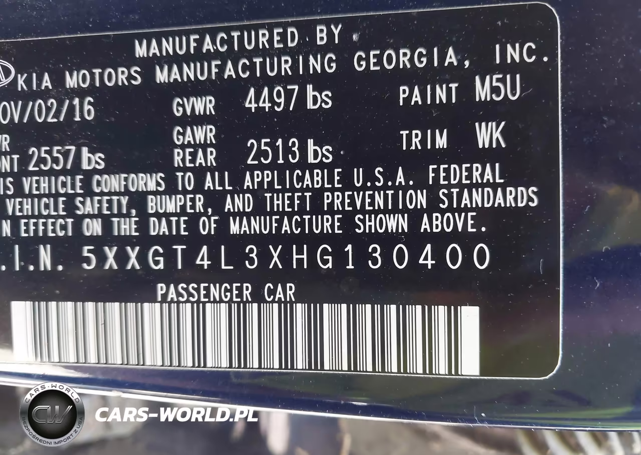 2017 Kia Optima Lx VIN:5XXGT4L3XHG130400 - 9