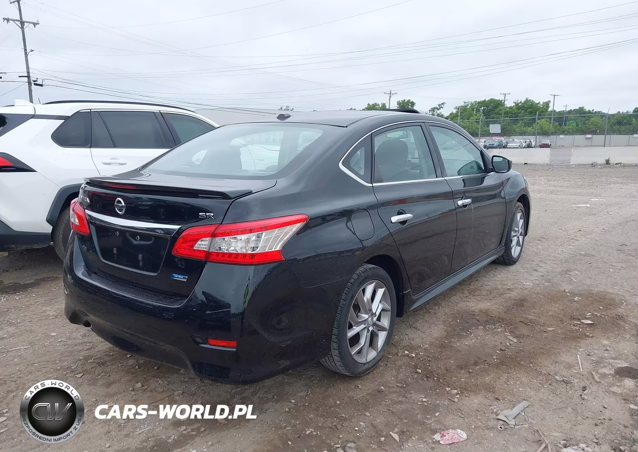 2014 Nissan Sentra Sr VIN:3N1AB7AP6EY295978 - 4