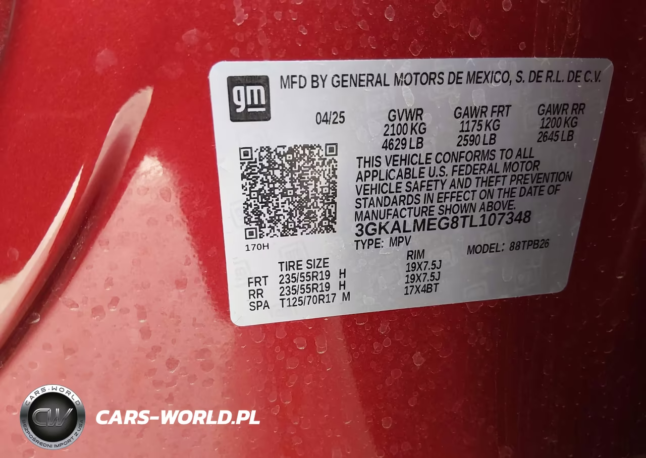 2026 GMC Terrain Fwd Elevation VIN:3GKALMEG8TL107348 - 9