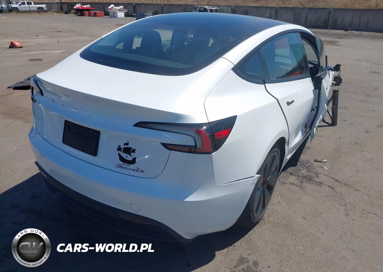 2025 Tesla Model 3 Long Range Rear-Wheel Drive-Standard Rear-Wheel Drive VIN:5YJ3E1EA0SF081897 - 4