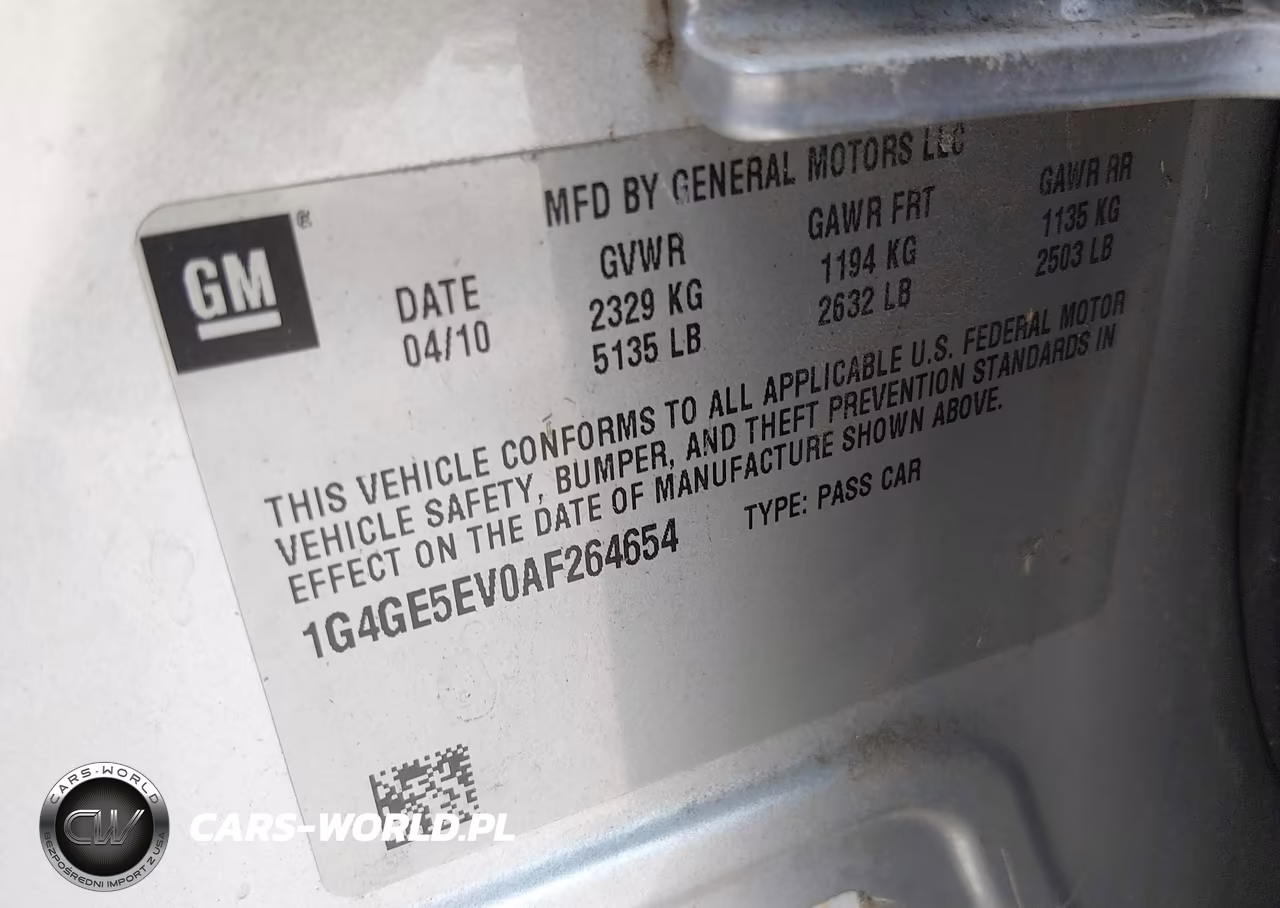 2010 Buick Lacrosse Cxs VIN:1G4GE5EV0AF264654 - 9