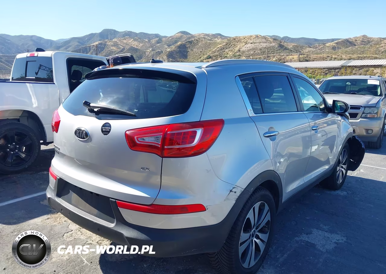 2012 Kia Sportage Ex VIN:KNDPCCA20C7215381 - 4