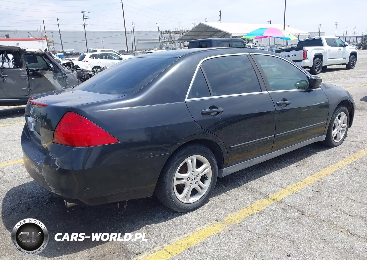 2007 Honda Accord 2.4 Lx VIN:1HGCM56467A225280 - 4