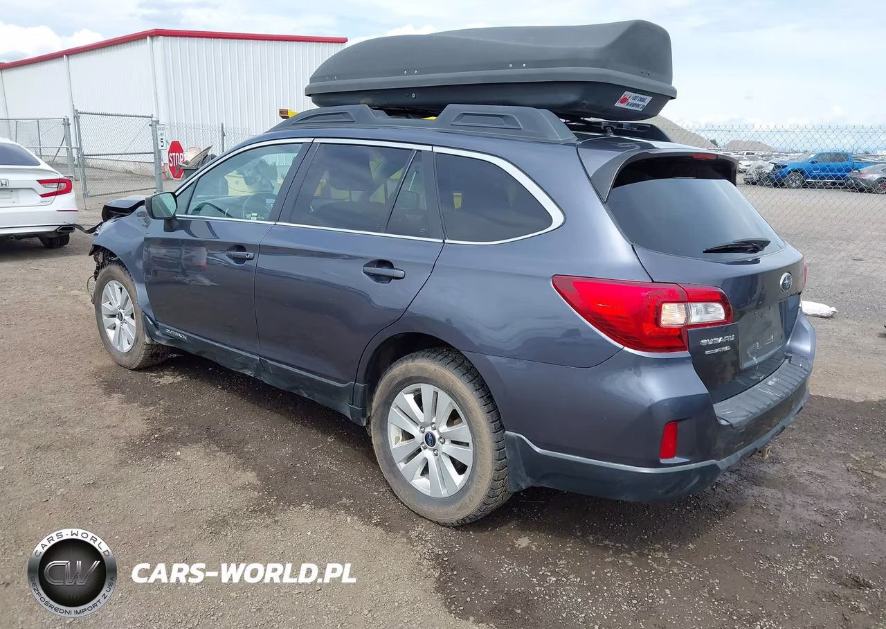2015 Subaru Outback 2.5I Premium VIN:4S4BSADC8F3291346 - 3