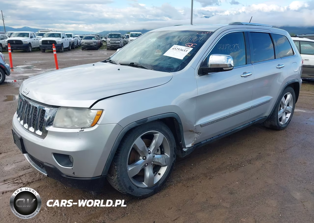 2012 Jeep Grand Cherokee Overland VIN:1C4RJFCT3CC135943 - 2