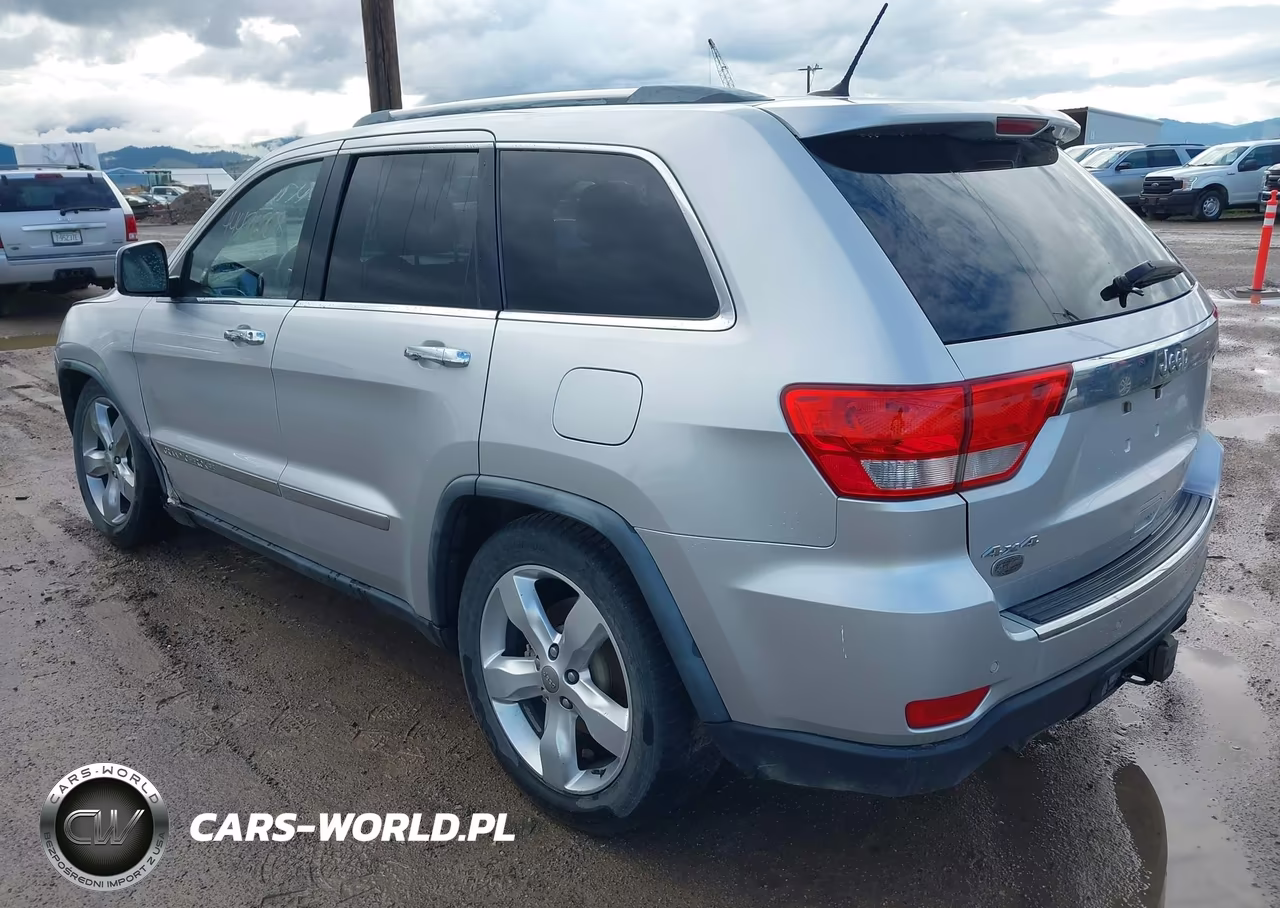 2012 Jeep Grand Cherokee Overland VIN:1C4RJFCT3CC135943 - 3