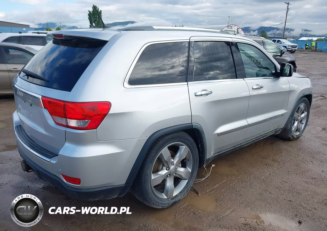 2012 Jeep Grand Cherokee Overland VIN:1C4RJFCT3CC135943 - 4