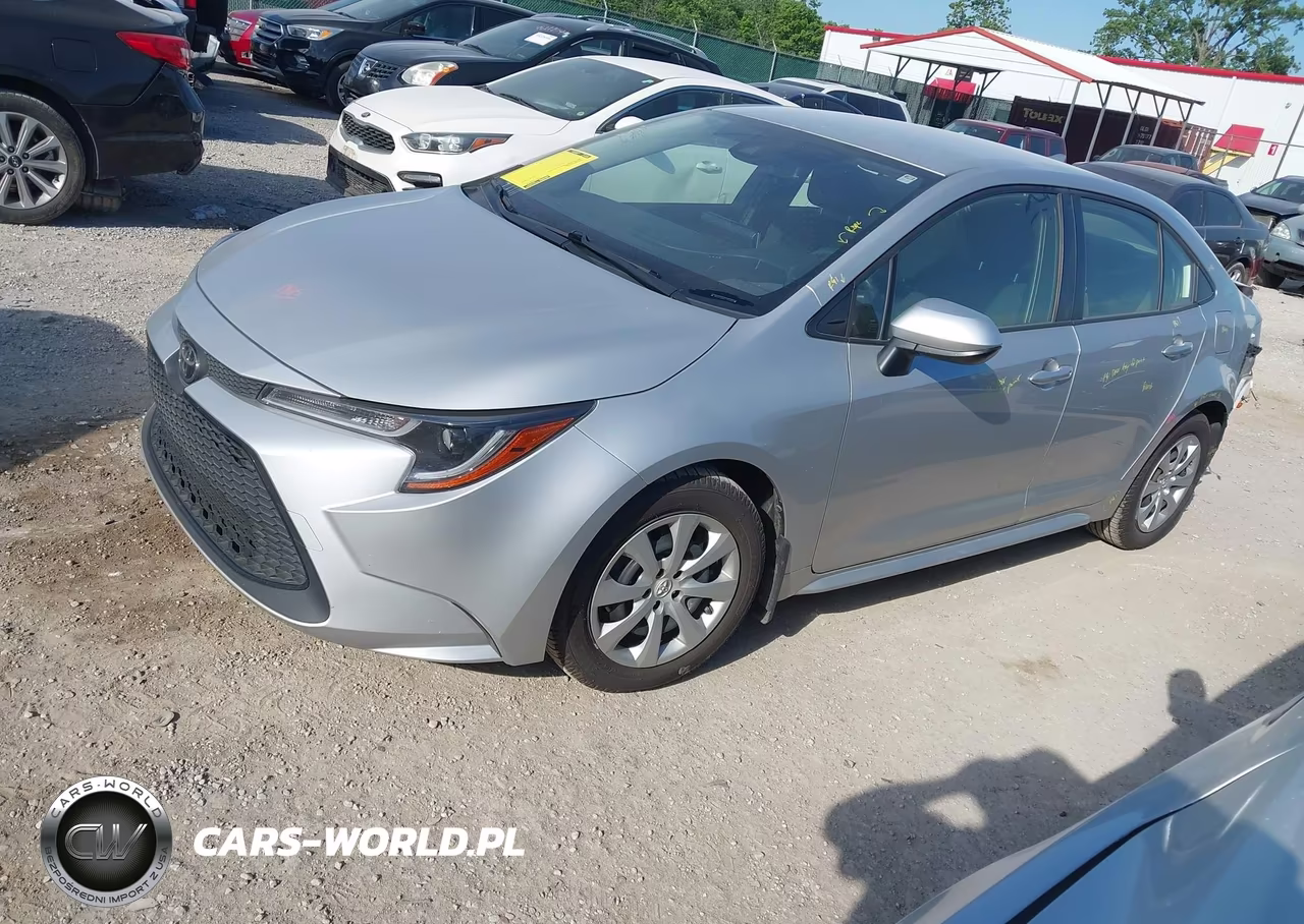 2021 Toyota Corolla Le VIN:JTDEPMAE7MJ174957 - 2
