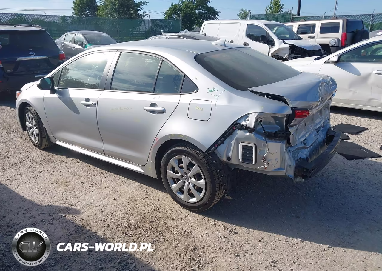 2021 Toyota Corolla Le VIN:JTDEPMAE7MJ174957 - 3