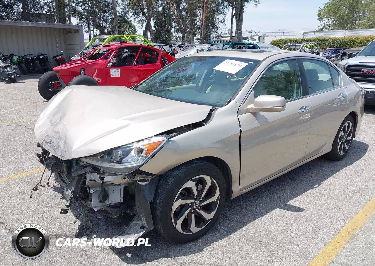 2016 Honda Accord Ex-L VIN:1HGCR2F80GA004048 - 2