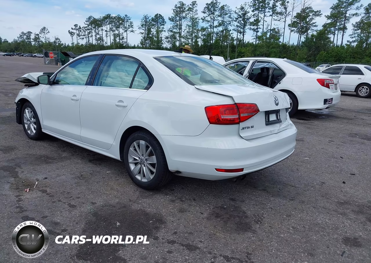 2015 Volkswagen Jetta 1.8T Se VIN:3VWD07AJ6FM250458 - 3