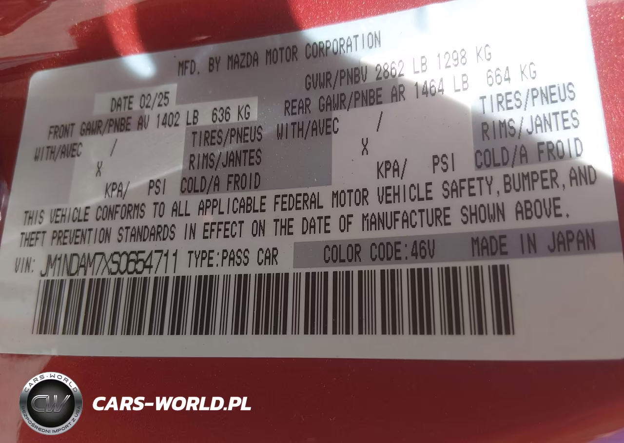 2025 Mazda Mx-5 Miata Rf Grand Touring VIN:JM1NDAM7XS0654711 - 9