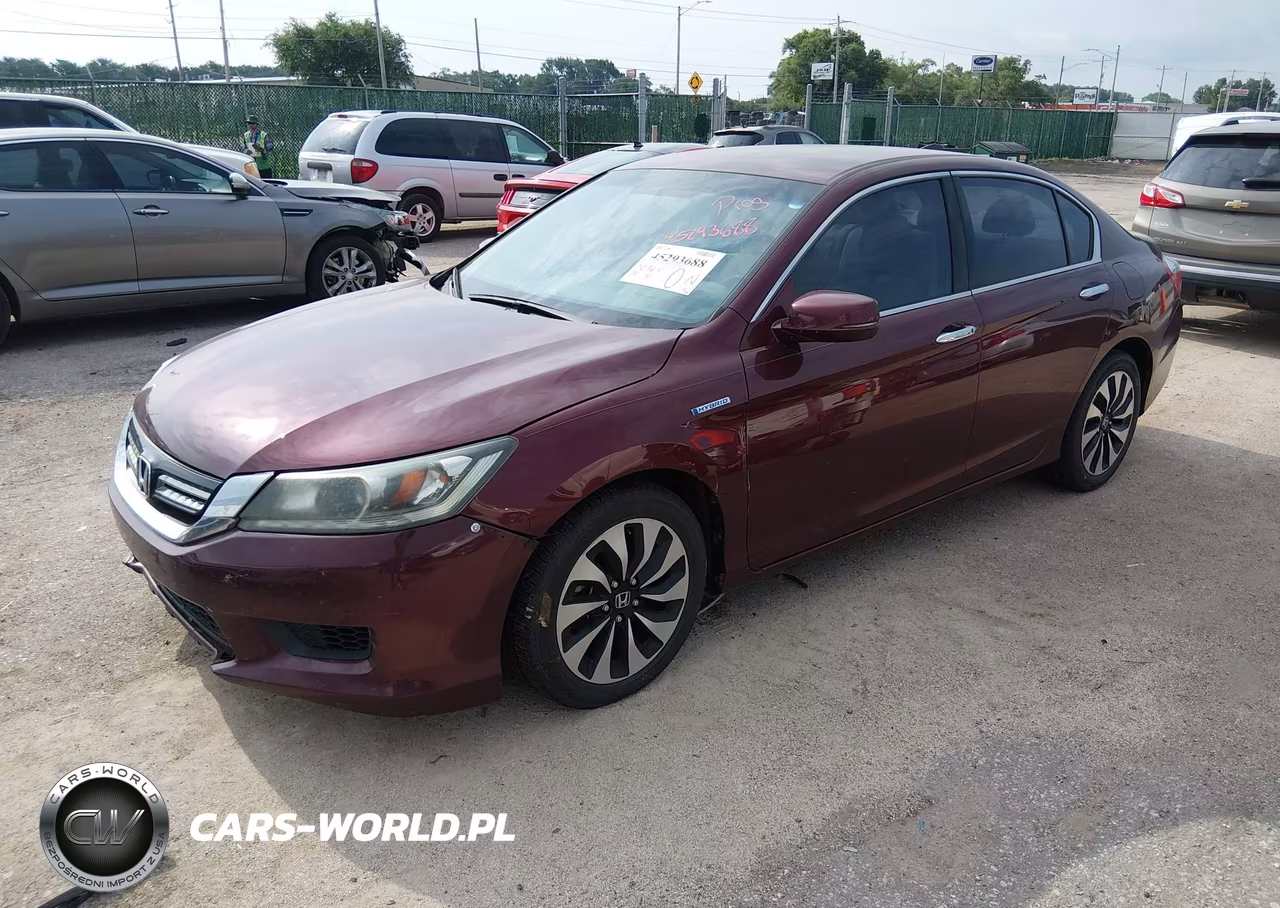 2014 Honda Accord Hybrid VIN:1HGCR6F35EA001560 - 2