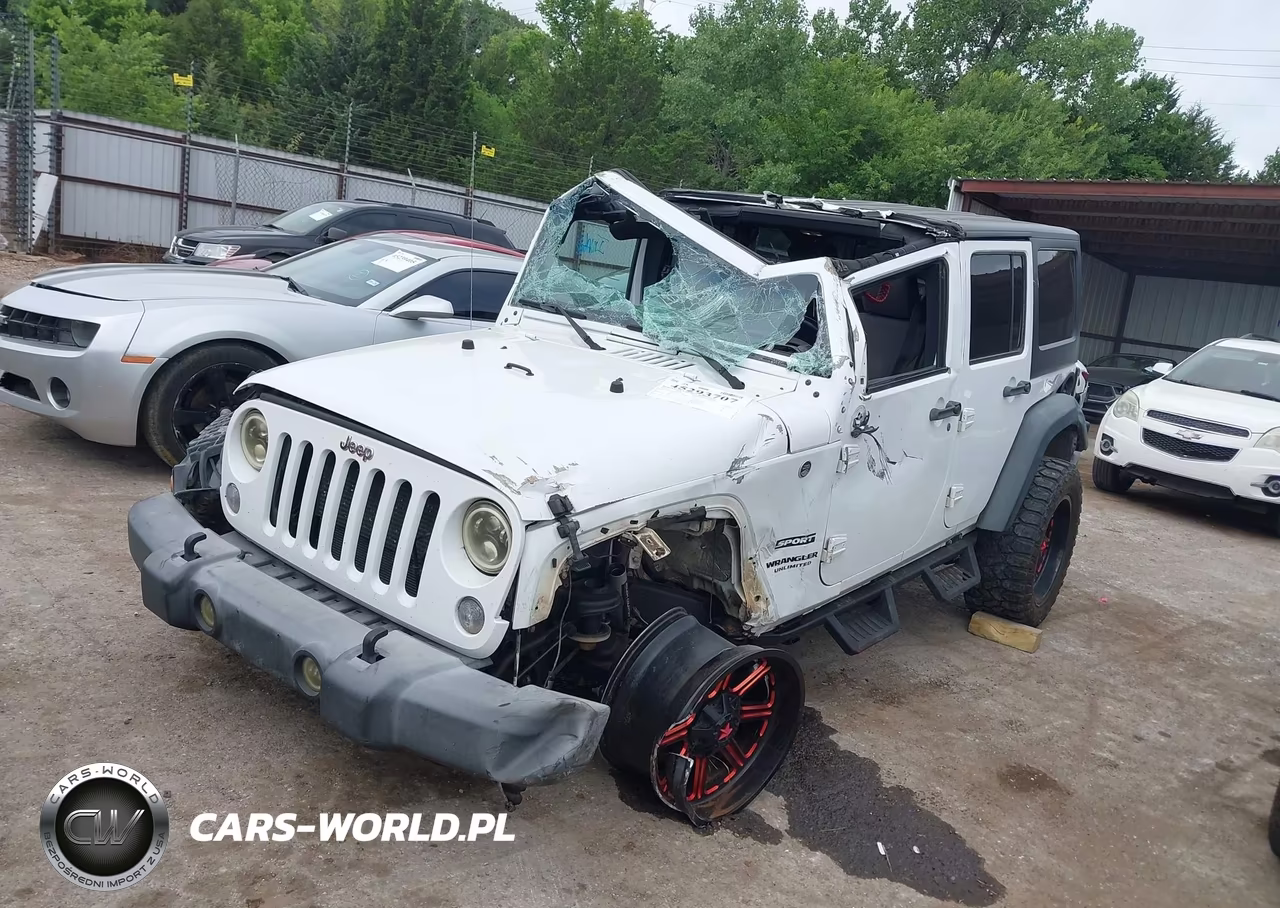 2017 Jeep Wrangler Unlimited Sport 4X4 VIN:1C4BJWDG4HL574398 - 2