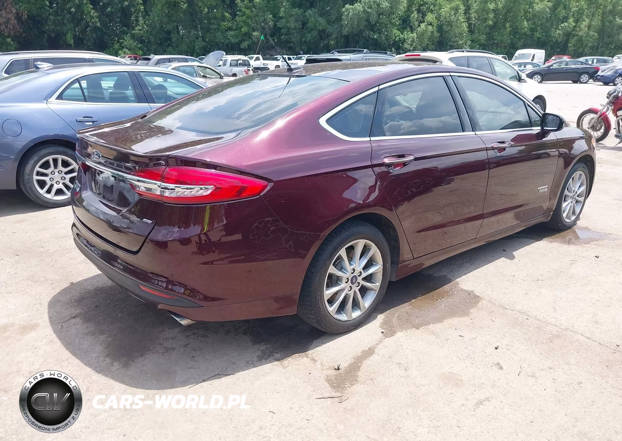 2017 Ford Fusion Energi Se Luxury VIN:3FA6P0PU0HR191225 - 4