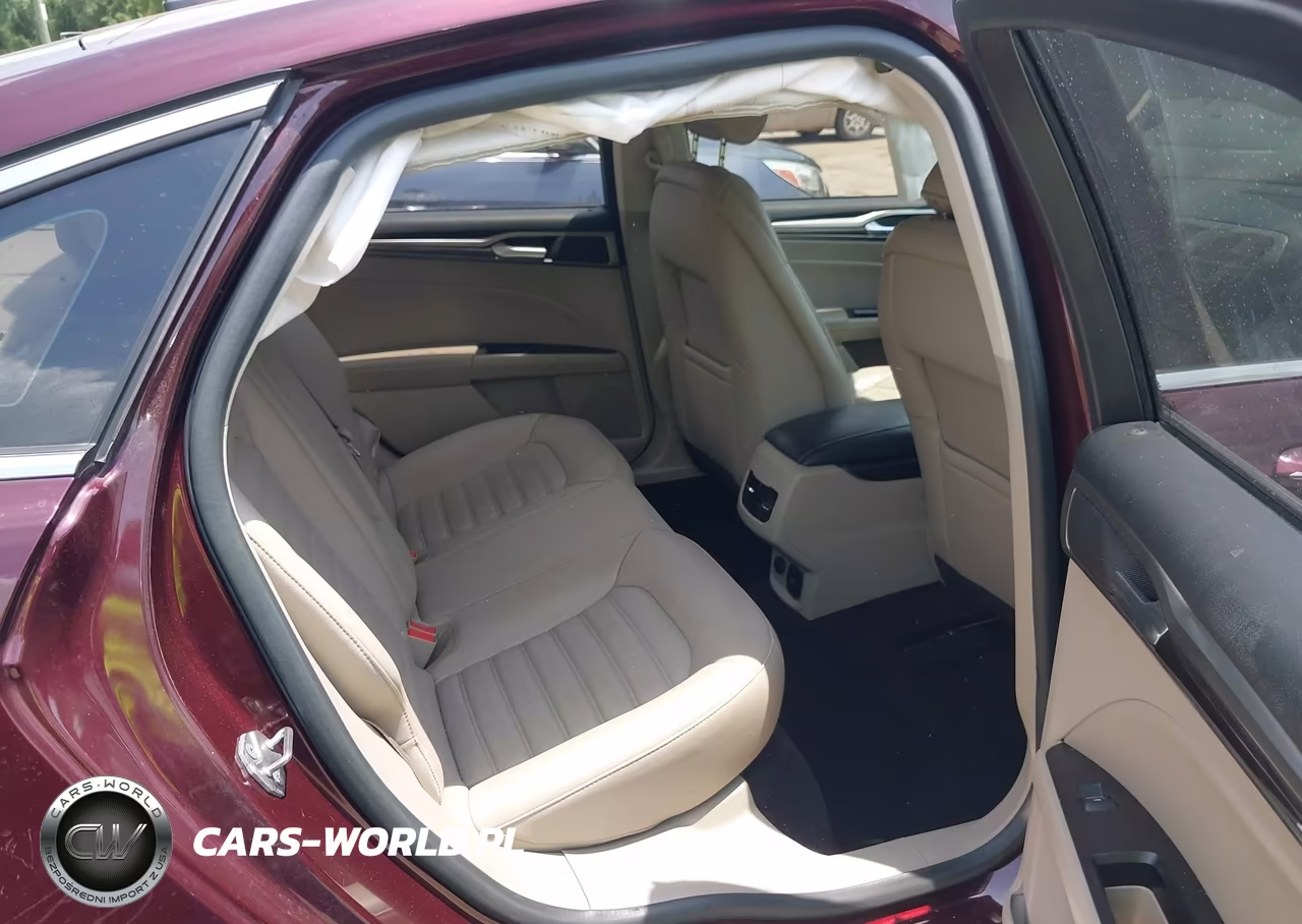 2017 Ford Fusion Energi Se Luxury VIN:3FA6P0PU0HR191225 - 8