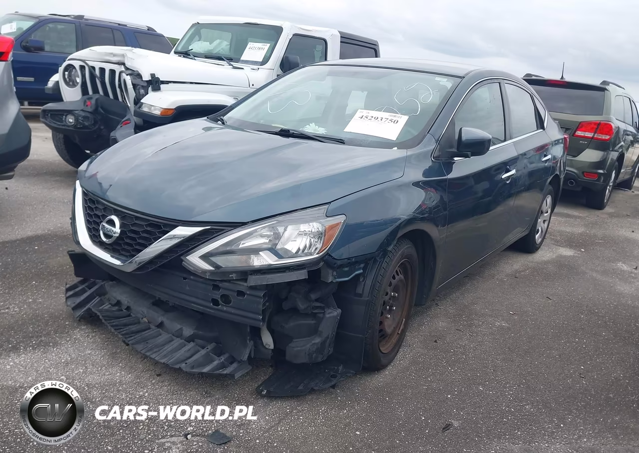 2017 Nissan Sentra Sv VIN:3N1AB7AP1HY348252 - 2