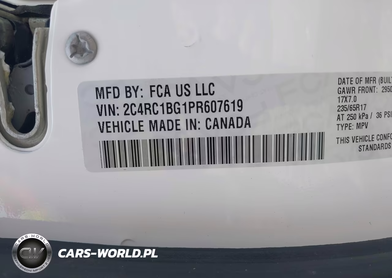 2023 Chrysler Pacifica Touring L VIN:2C4RC1BG1PR607619 - 9