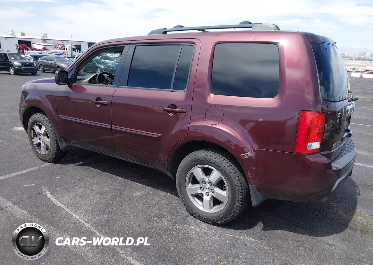 2009 Honda Pilot Ex VIN:5FNYF38409B022248 - 3