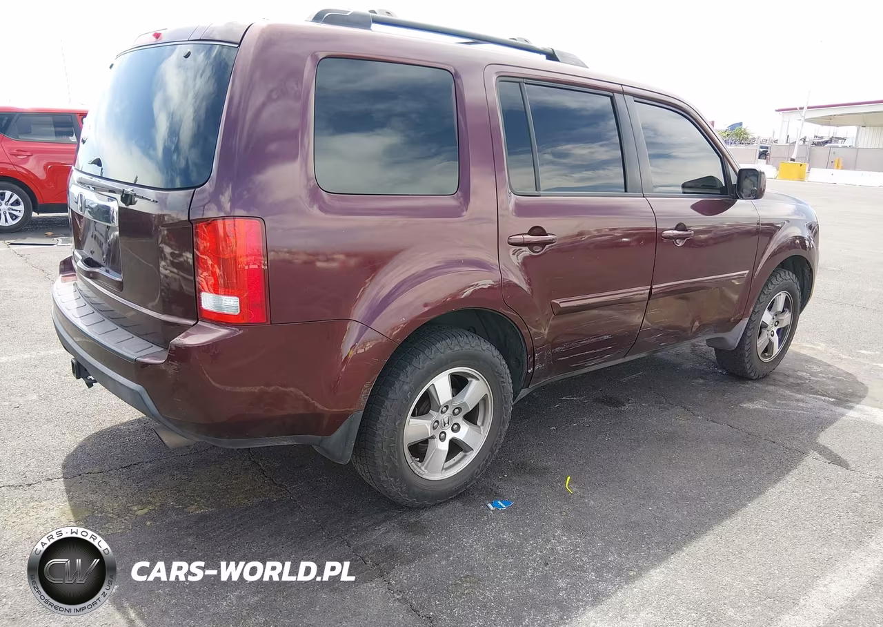 2009 Honda Pilot Ex VIN:5FNYF38409B022248 - 4