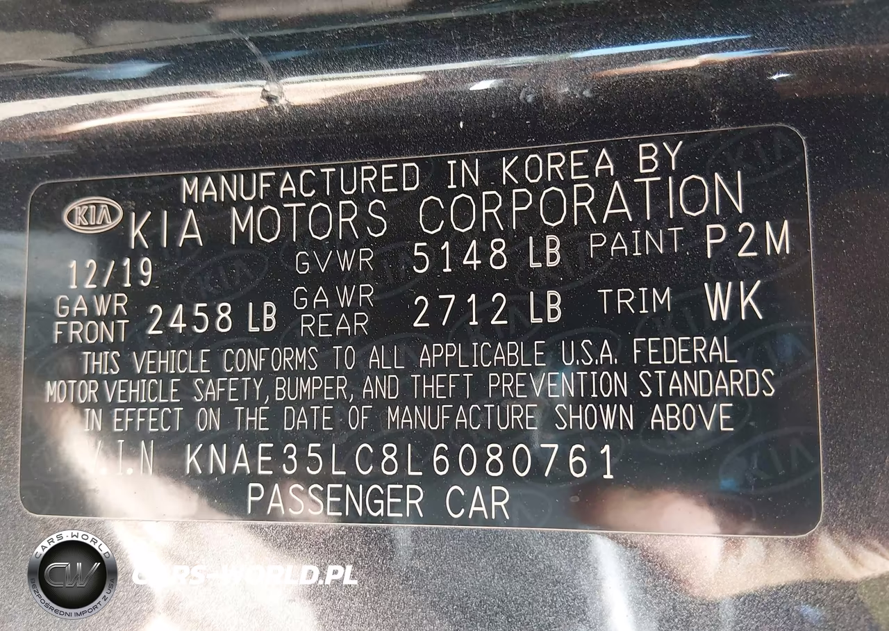 2020 Kia Stinger Gt VIN:KNAE35LC8L6080761 - 9