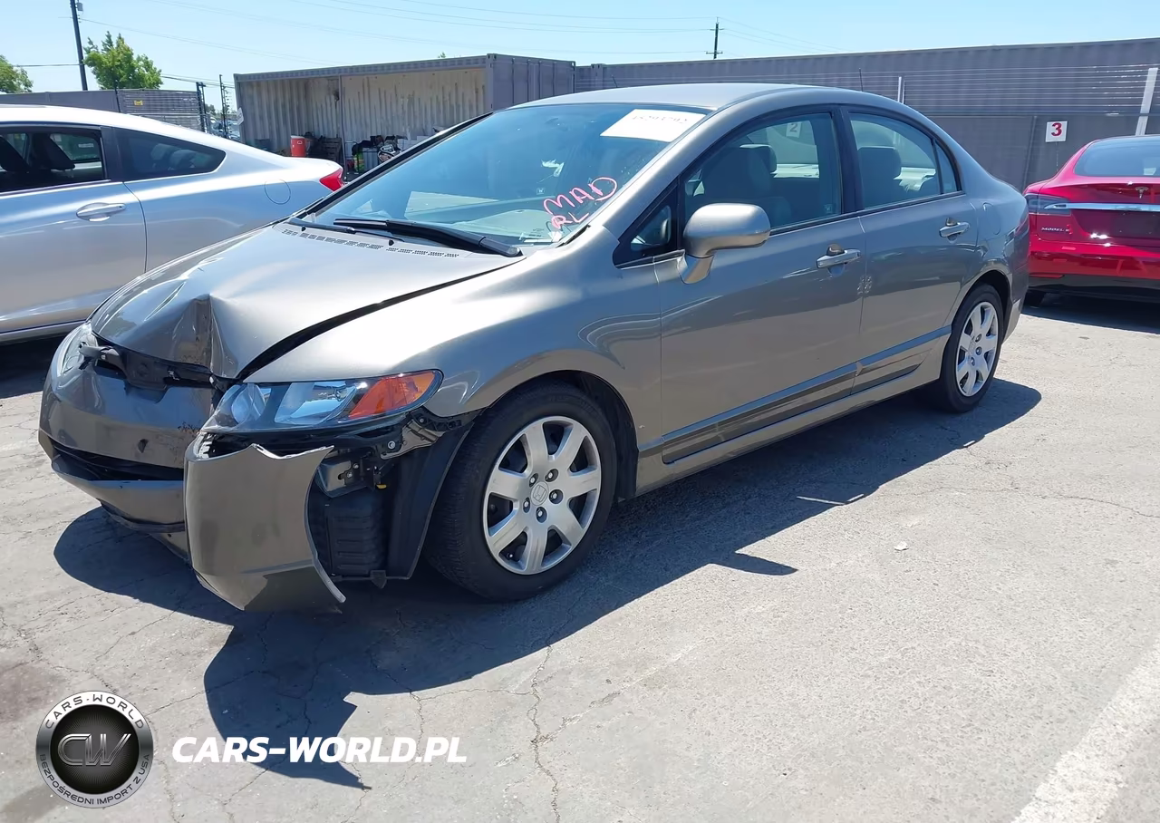 2007 Honda Civic Lx VIN:1HGFA16517L011082 - 2