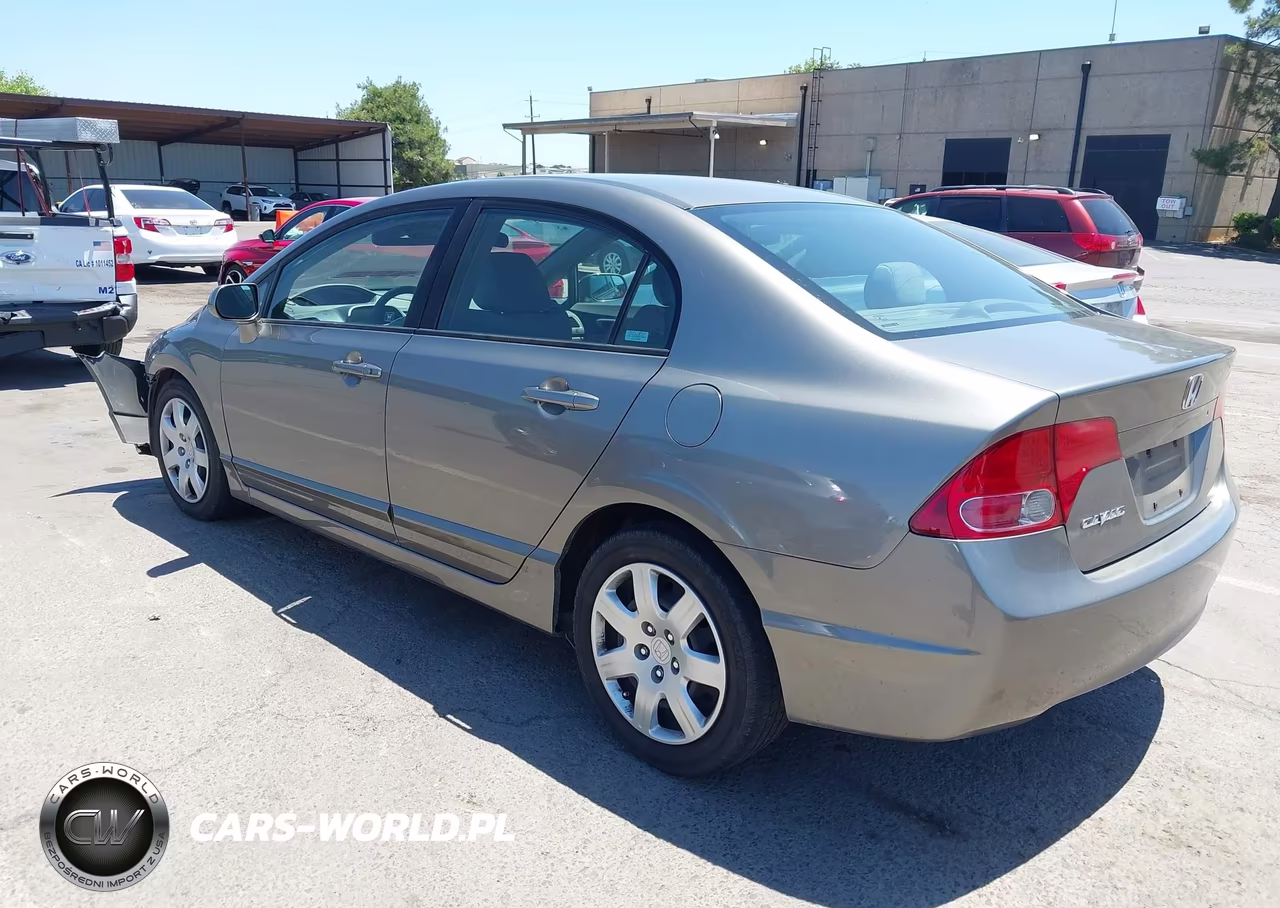 2007 Honda Civic Lx VIN:1HGFA16517L011082 - 3