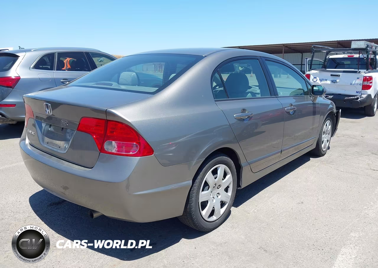 2007 Honda Civic Lx VIN:1HGFA16517L011082 - 4