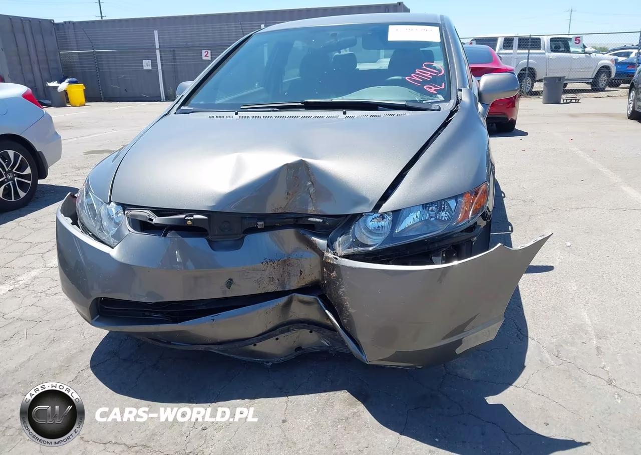 2007 Honda Civic Lx VIN:1HGFA16517L011082 - 6