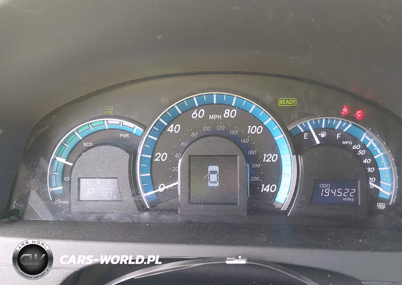 2012 Toyota Camry Hybrid Xle VIN:4T1BD1FK4CU024922 - 7