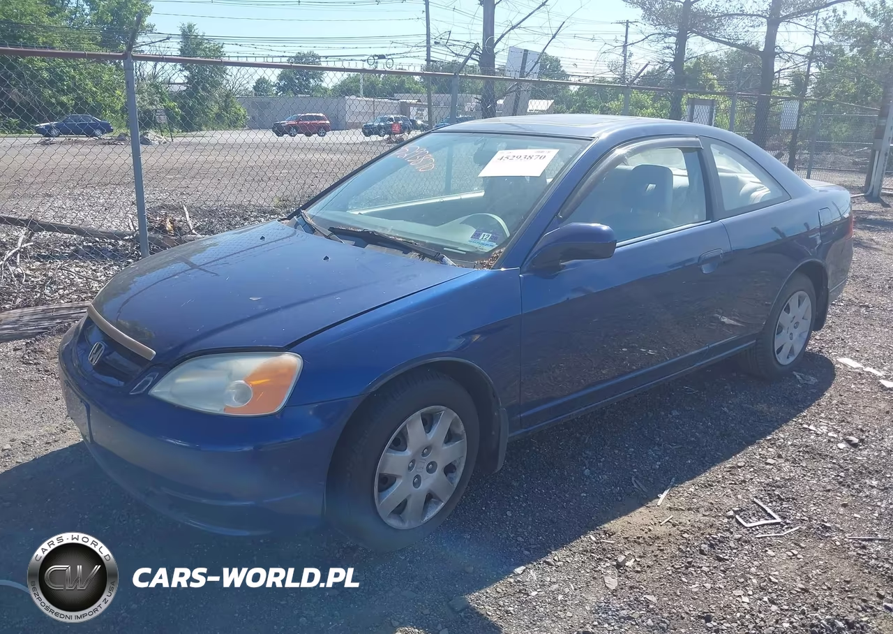 2001 Honda Civic Ex VIN:1HGEM22941L076517 - 2