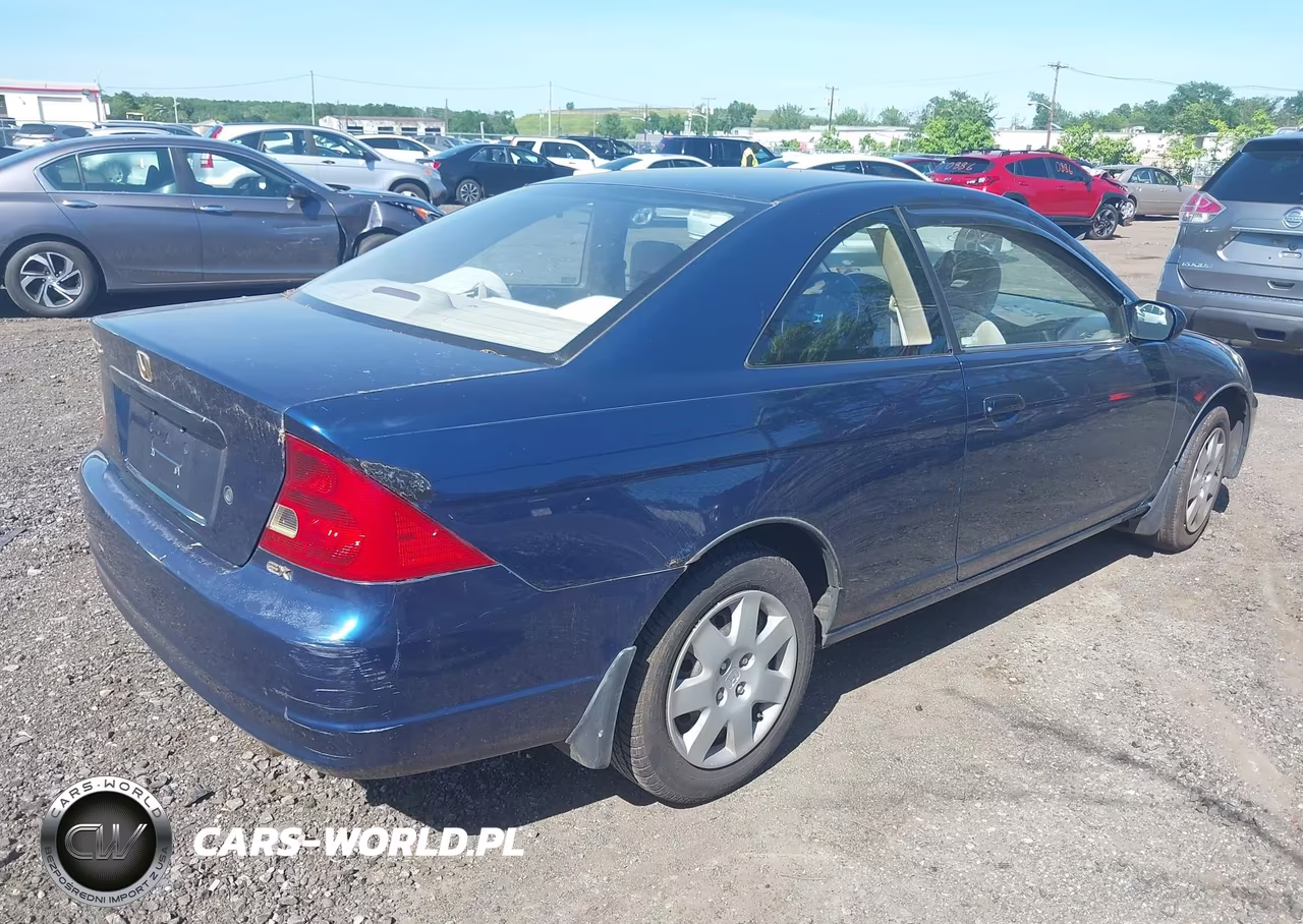 2001 Honda Civic Ex VIN:1HGEM22941L076517 - 4